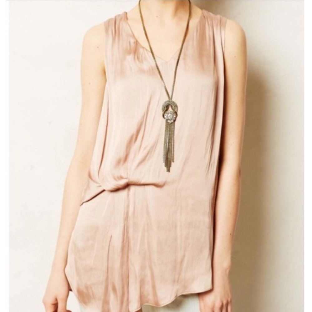NWOT Anthro Dolan Mixed Media Tunic Size Small